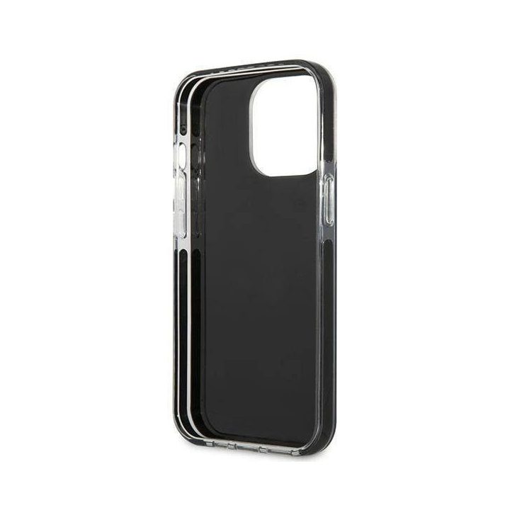 Karl Lagerfeld KLHCP13LTPE2TK iPhone 13 Pro / 13 6.1 deklas Juodos spalvos/juodas Karl&Choupette Head
