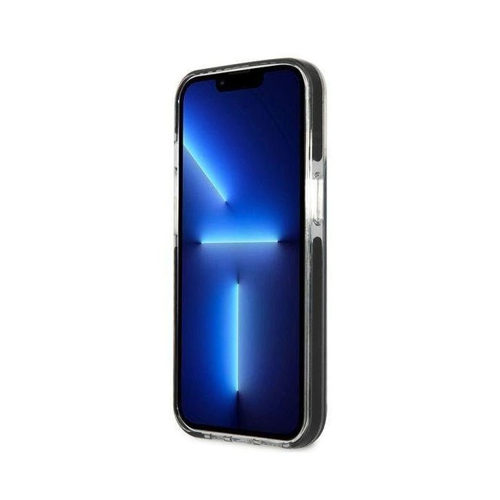 Karl Lagerfeld KLHCP13LTPE2TK iPhone 13 Pro / 13 6.1 deklas Juodos spalvos/juodas Karl&Choupette Head