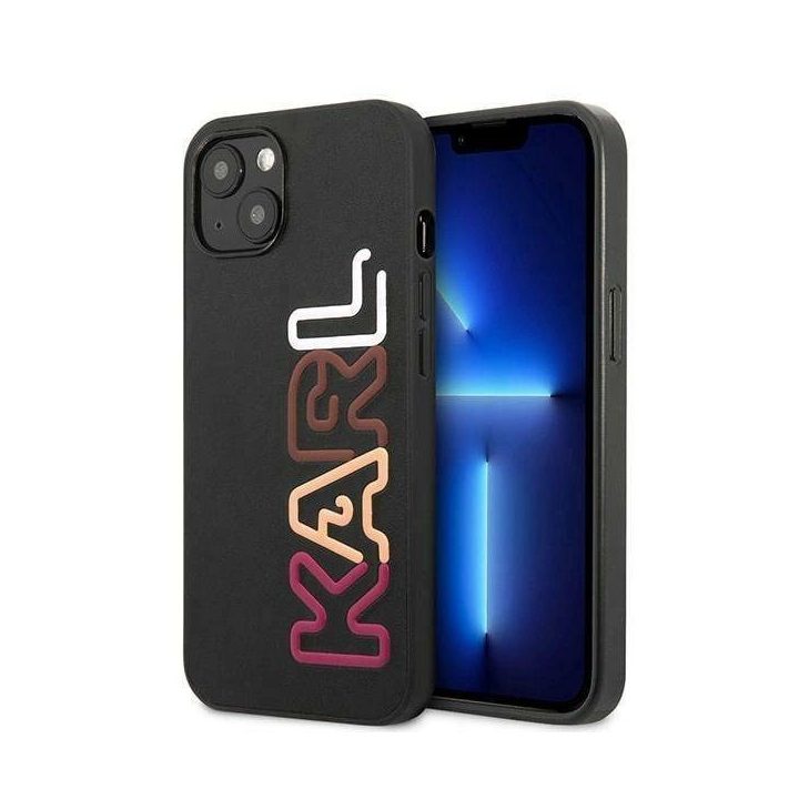 Karl Lagerfeld KLHCP13SPCOBK iPhone 13 mini 5.4 black / black hardcase Multipink Gamintojas