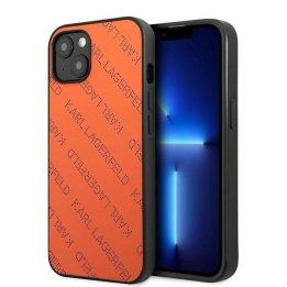 Karl Lagerfeld KLHCP13SPTLO iPhone 13 mini 5,4 deklas oranžinė / oranžinė Perforuota perforacija