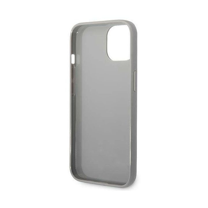 Karl Lagerfeld KLHCP14MLGMMSV3 iPhone 14 Plus 6.7 deklas sidabrinis / sidabrinis Monogram Iridescent
