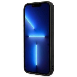Karl Lagerfeld KLHCP14MPSQAK iPhone 14 Plus 6,7 deklas juodas/juodas Puffy pailgas logotipas