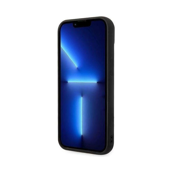 Karl Lagerfeld KLHCP14MPSQAK iPhone 14 Plus 6,7 deklas juodas/juodas Puffy pailgas logotipas