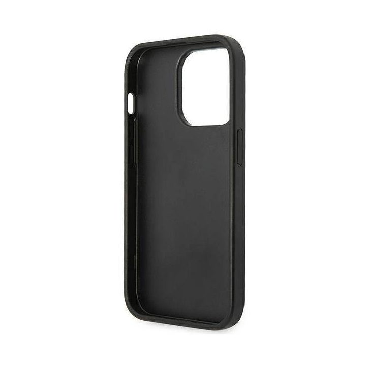 Karl Lagerfeld KLHCP14XGFKPG iPhone 14 Pro Max 6.7 deklas sidabrinis / sidabrinis Glitter Flakes Iconic