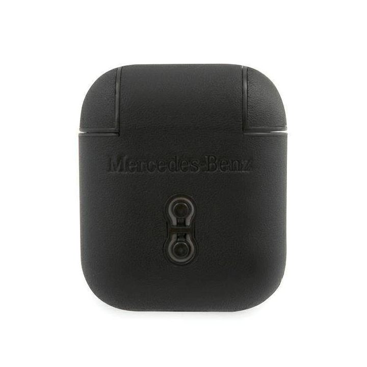 Mercedes Electronic Line dėklas AirPods 1/2 - juodas