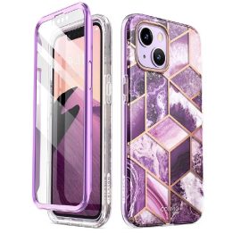 COSMO IPHONE 14 PLUS MARBLE PURPLE dėklas