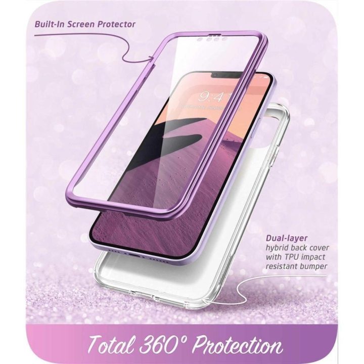 COSMO IPHONE 14 PLUS MARBLE PURPLE dėklas