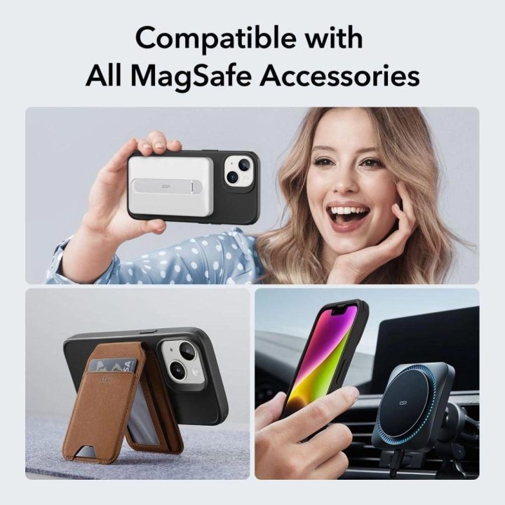 MagSafe iPhone 14 Plus dėklas, juodas