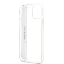 AMG Electroplate vertikalus dėklas iPhone 12 / iPhone 12 Pro - Skaidrus