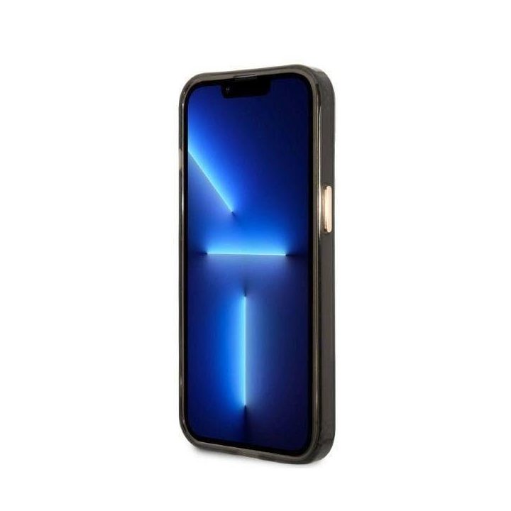 Guess Gold Outline Translucent MagSafe saugiklis iPhone 13 - nuotraukos