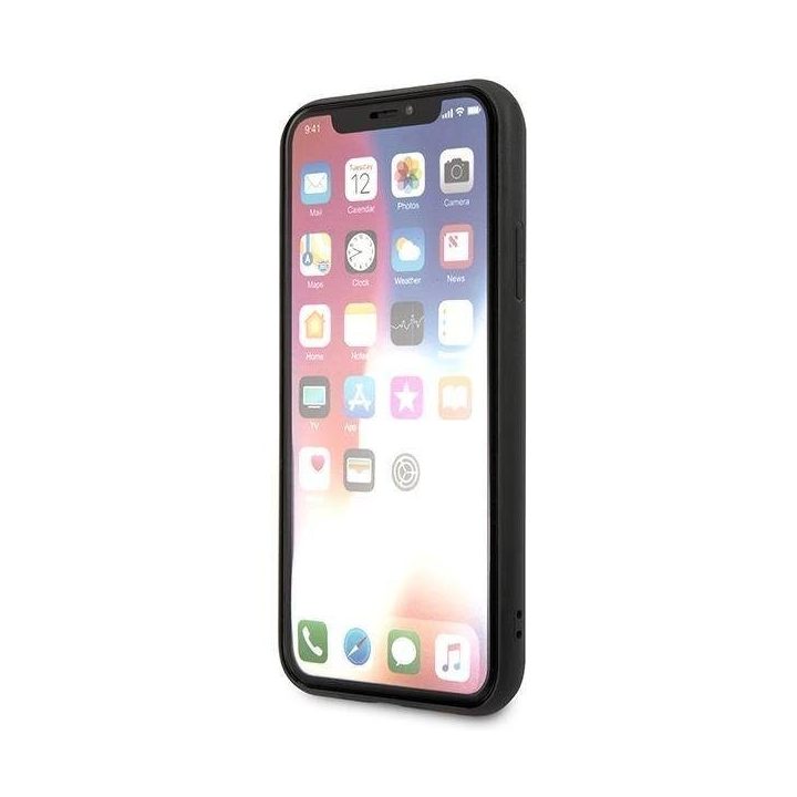 Dėklas Karl Lagerfeld Saffiano Karl&Choupette Head na iPhone XS Max - nuotraukos