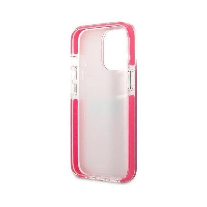 Dėklas Karl Lagerfeld Choupette Head na iPhone 13 Pro / iPhone 13 - fuksjowy