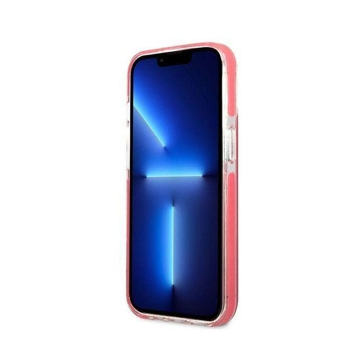 Dėklas Karl Lagerfeld Choupette Head na iPhone 13 Pro / iPhone 13 - fuksjowy