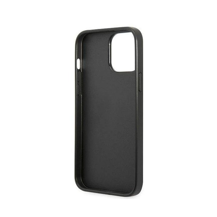 Dėklas Karl Lagerfeld Karlimals Cardslot na iPhone 13 Pro Max - Juodos spalvos