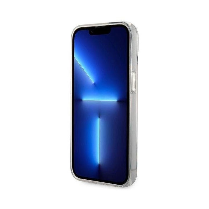 Karl Lagerfeld Ikonik Karl dėklas iPhone 14 Plus - skaidrus