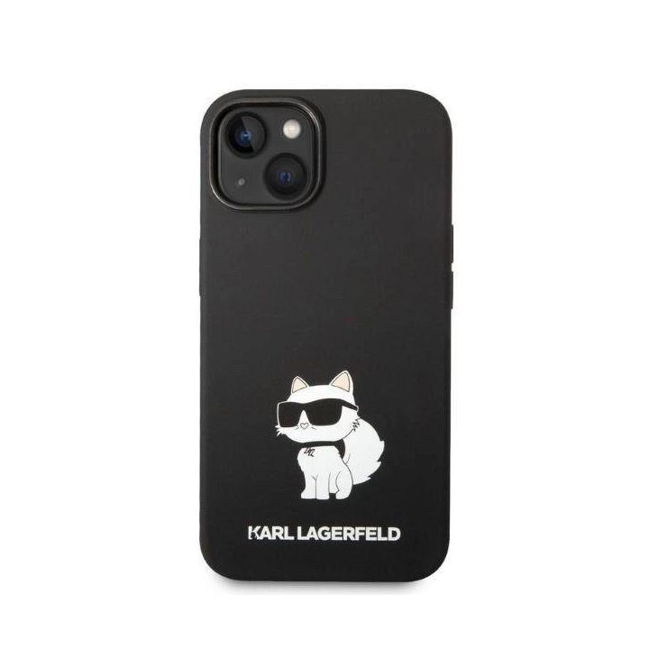 Dėklas Karl Lagerfeld Silicone Choupette na iPhone 14 Plus - nuotraukos
