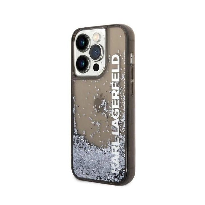 Dėklas Karl Lagerfeld Liquid Glitter Elong na iPhone 14 Pro Max - Pagrindinis