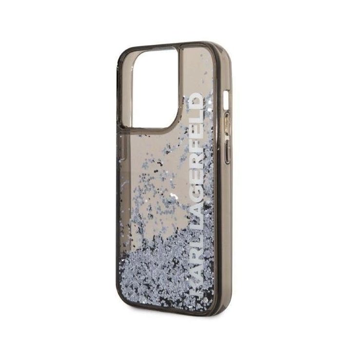 Dėklas Karl Lagerfeld Liquid Glitter Elong na iPhone 14 Pro Max - Pagrindinis