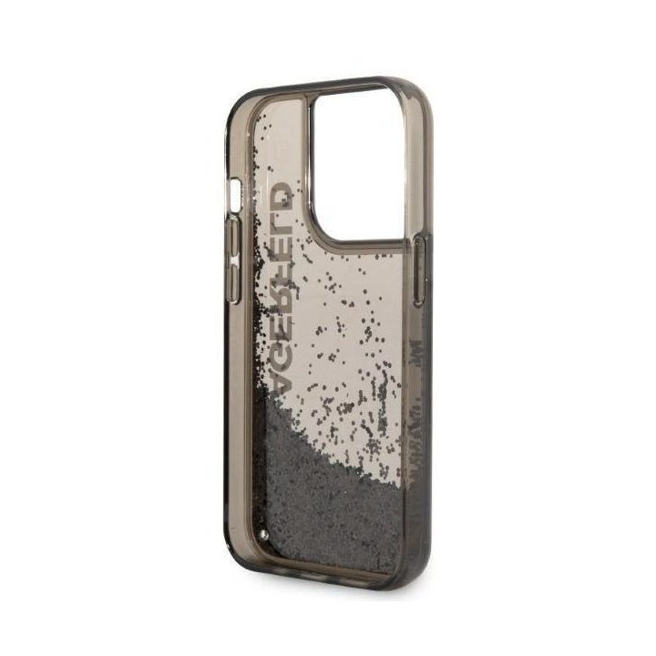 Dėklas Karl Lagerfeld Liquid Glitter Elong na iPhone 14 Pro Max - Pagrindinis