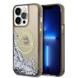 Dėklas Karl Lagerfeld Liquid Glitter RSG ant iPhone 14 Pro Max - lt