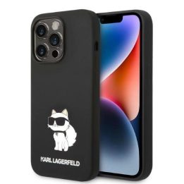 Dėklas Karl Lagerfeld Silicone Choupette prie iPhone 14 Pro Max - nuotraukos
