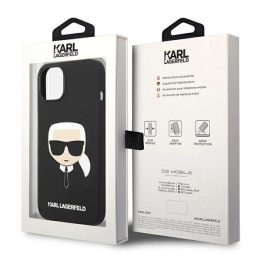 Dėklas Karl Lagerfeld Silicone Karl's Head MagSafe iPhone 14 Plus - Pagrindinis