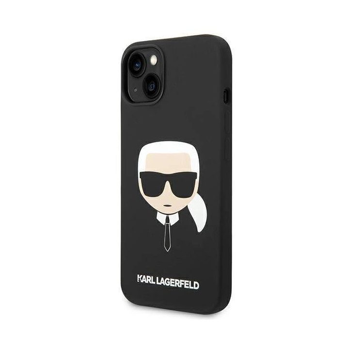 Dėklas Karl Lagerfeld Silicone Karl's Head MagSafe iPhone 14 Plus - Pagrindinis