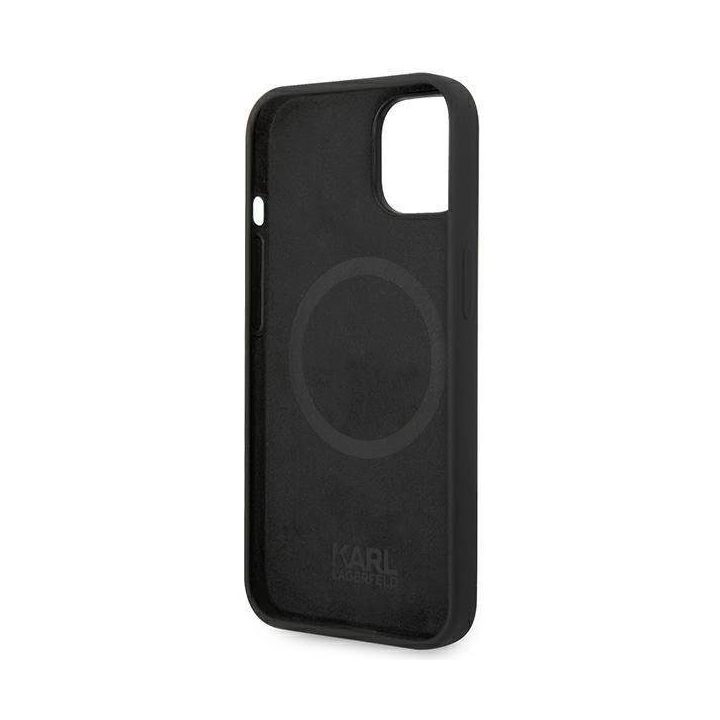 Dėklas Karl Lagerfeld Silicone Karl's Head MagSafe iPhone 14 Plus - Pagrindinis