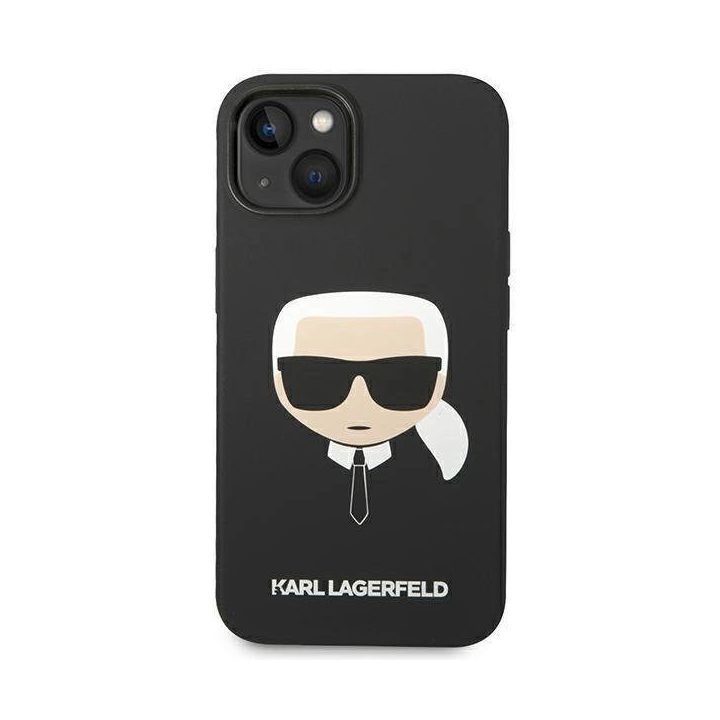 Dėklas Karl Lagerfeld Silicone Karl's Head MagSafe iPhone 14 Plus - Pagrindinis
