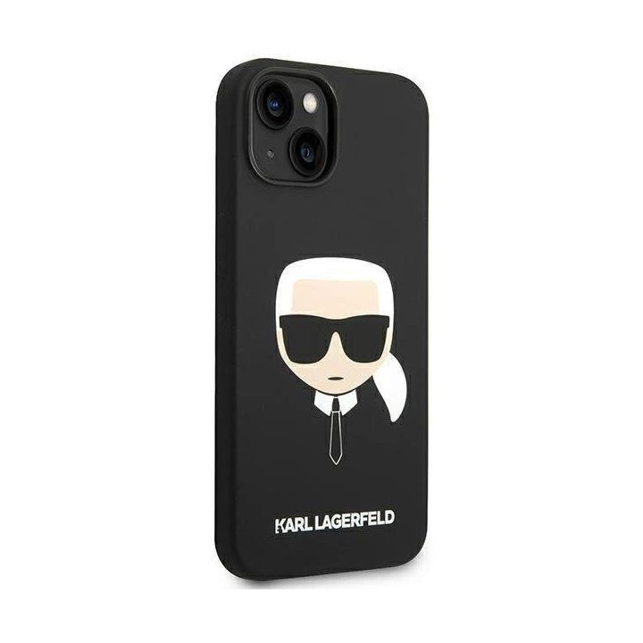 Dėklas Karl Lagerfeld Silicone Karl's Head MagSafe iPhone 14 Plus - Pagrindinis