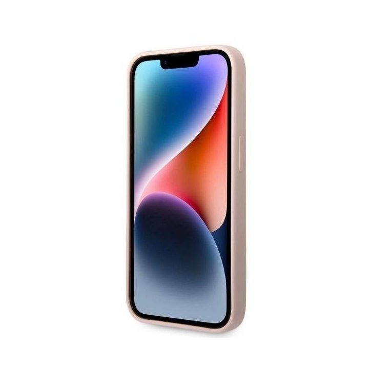 Karl Lagerfeld KLHMP14XSSKCI iPhone 14 Pro Max 6,7 deklas šviesiai rožinis/šviesiai rožinis Silikoninis Karl & Choupette Magsafe