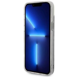 Komplektas Guess GUBPP14SHMEACSK Dėklas+įkroviklis iPhone 14 6.1 juodos/juodos spalvos deklas Marble MagSafe