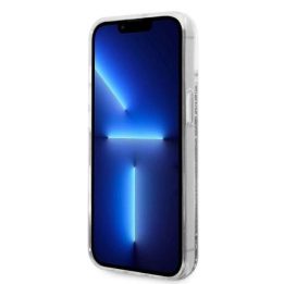 Karl Lagerfeld KLHCP14MLNKHCH iPhone 14 Plus 6,7 sidabrinis/sidabrinis deklas Glitter Karl Head