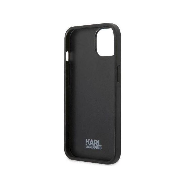 Karl Lagerfeld KLHCP13SPMNIKPI iPhone 13 mini 5,4 deklas raudona/raudona Monogram Ikonik Patch