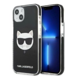 Karl Lagerfeld KLHCP13STPECK iPhone 13 mini 5,4 deklas juodas/juodas Choupette Head