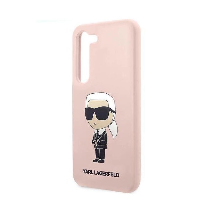 Karl Lagerfeld KLHCS23SSNIKBCP S23 S911 deklas rožinis/rožinis silikoninis Ikonik