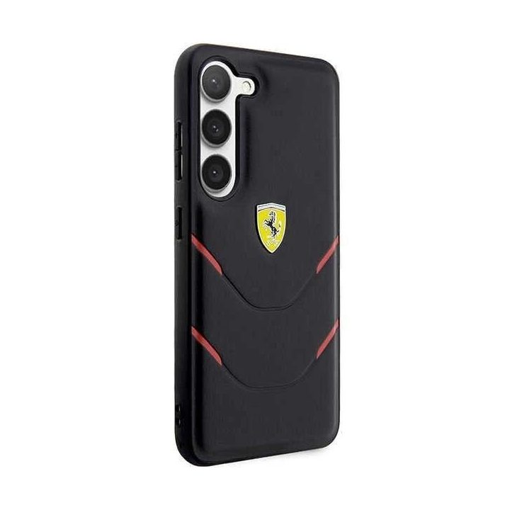 Ferrari FEHCS23SPBAK S23 S911 juodos/juodos spalvos deklas Karšto antspaudo linijos