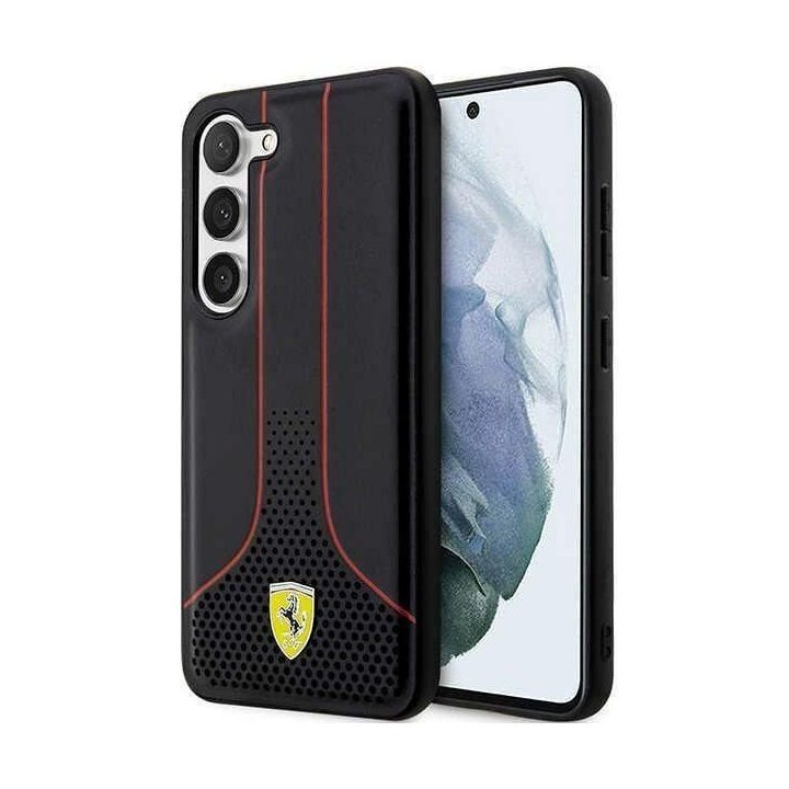 Ferrari FEHCS23SPCSK S23 S911 juodos/juodos spalvos deklas Perforuotas 296 P