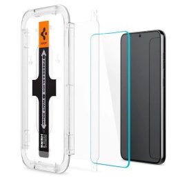 Apsauginis stiklas Spigen GLAS.TR EZ FIT 2 PAKETAI GALAXY S23 CLEAR