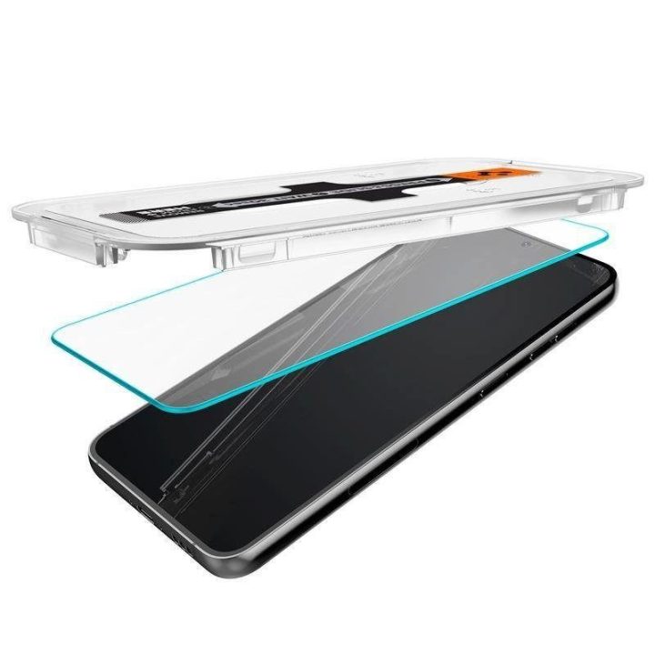 Apsauginis stiklas Spigen GLAS.TR EZ FIT 2 PAKETAI GALAXY S23 CLEAR