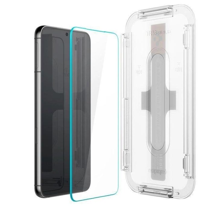 Apsauginis stiklas Spigen GLAS.TR EZ FIT 2 PAKETAI GALAXY S23 CLEAR