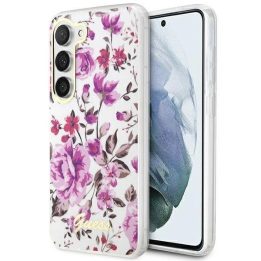 Guess GUHCS23MHCFWST S23+ S916 baltos/baltos spalvos deklas Gėlių kolekcija