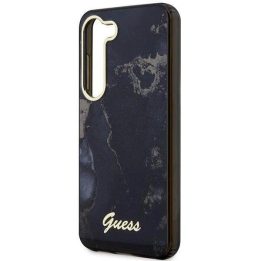 Guess GUHCS23MHTMRSK S23+ S916 juodas/juodas deklas Golden Marble Collection