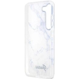 Guess GUHCS23MPCUMAH S23+ S916 baltos/baltos spalvos deklas Marmuras