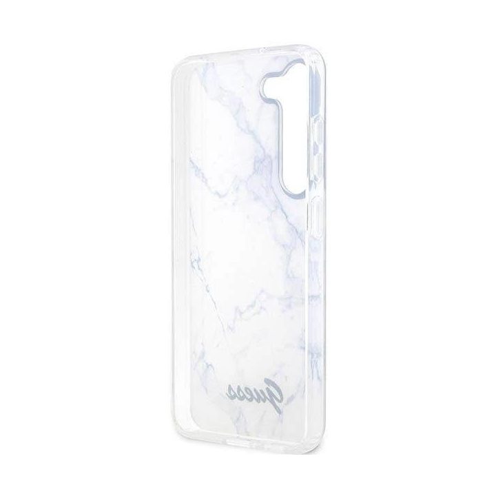 Guess GUHCS23MPCUMAH S23+ S916 baltos/baltos spalvos deklas Marmuras