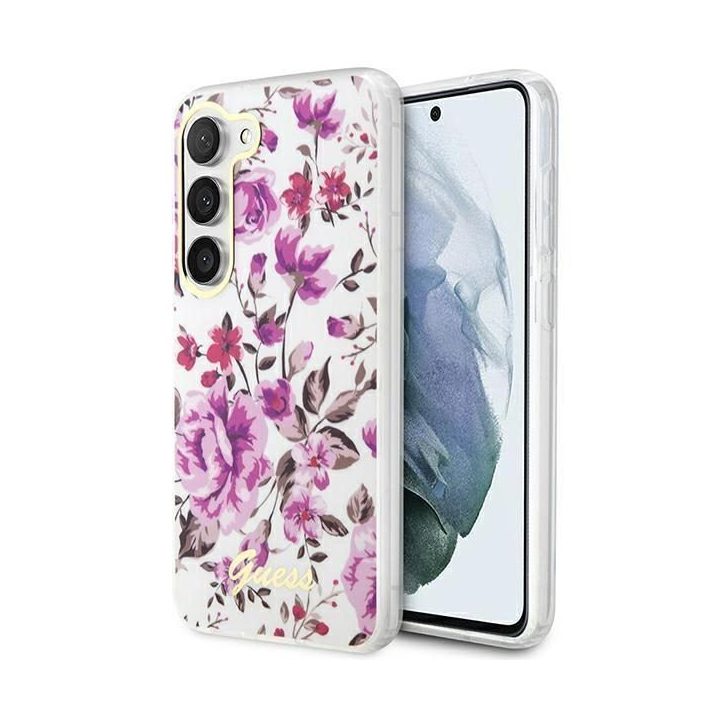Guess GUHCS23SHCFWST S23 S911 baltos/baltos spalvos deklas Gėlių kolekcija