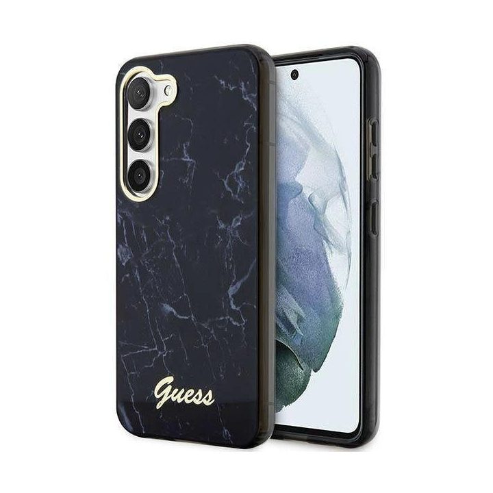 Guess GUHCS23SPCUMAK S23 S911 juodos/juodos spalvos deklas Marble