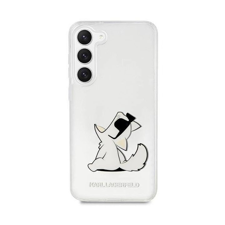 Karl Lagerfeld KLHCS23MCFNRC S23+ S916 skaidrus deklas Choupette Fun