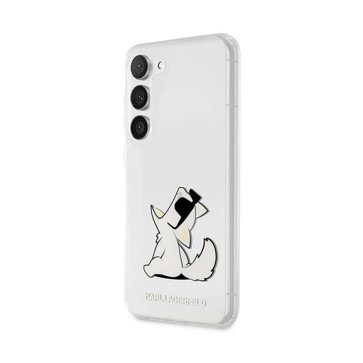 Karl Lagerfeld KLHCS23MCFNRC S23+ S916 skaidrus deklas Choupette Fun