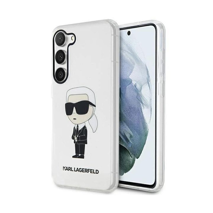 Karl Lagerfeld KLHCS23MHNIKTCT S23+ S916 skaidrus deklas Ikonik Karl Lagerfeld